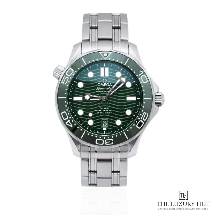 Omega Seamaster Diver Steel Green Wave 52119 a