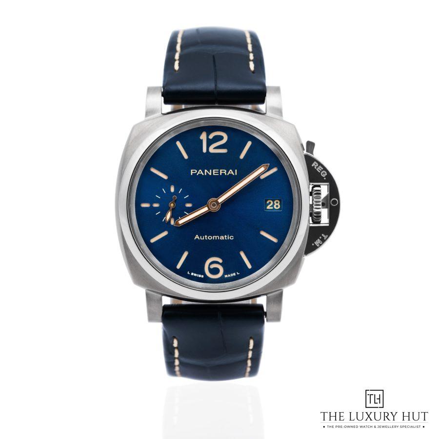 Panerai Luminor Due Titanium 38 Blue Dial 52053 a