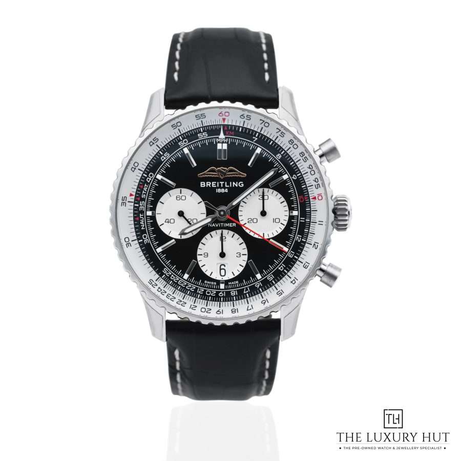 Breitling Navitimer B01 Chronograph Steel Black 52204 a