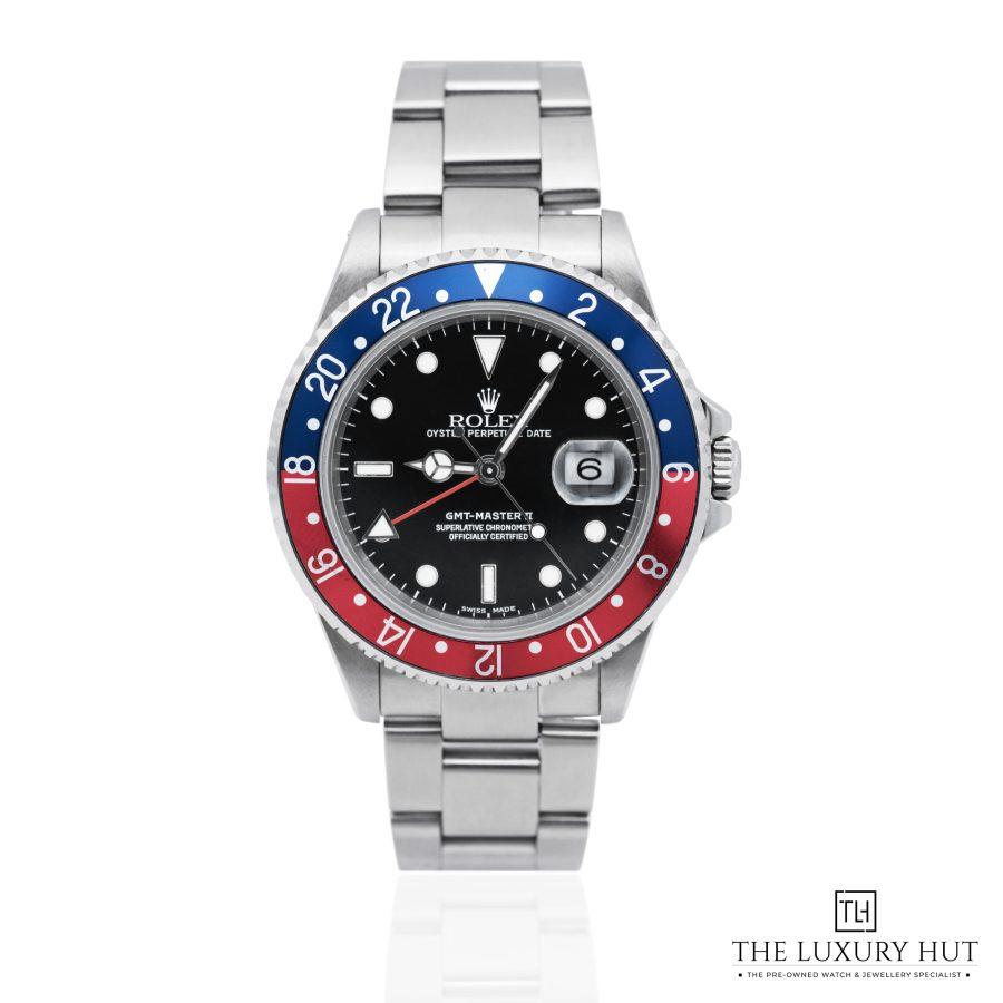 Rolex GMT Master II PEPSI Steel 40mm Black 52142 a