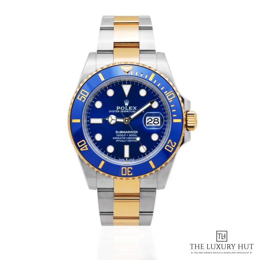Rolex Submariner Date Bluesy Bi Metal Blue Dial 52194 a