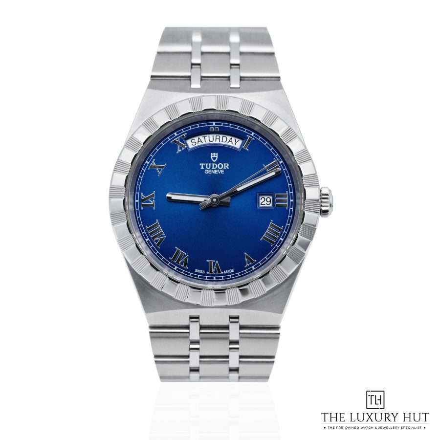 Tudor Royal Steel 41mm Blue Dial 52120 a