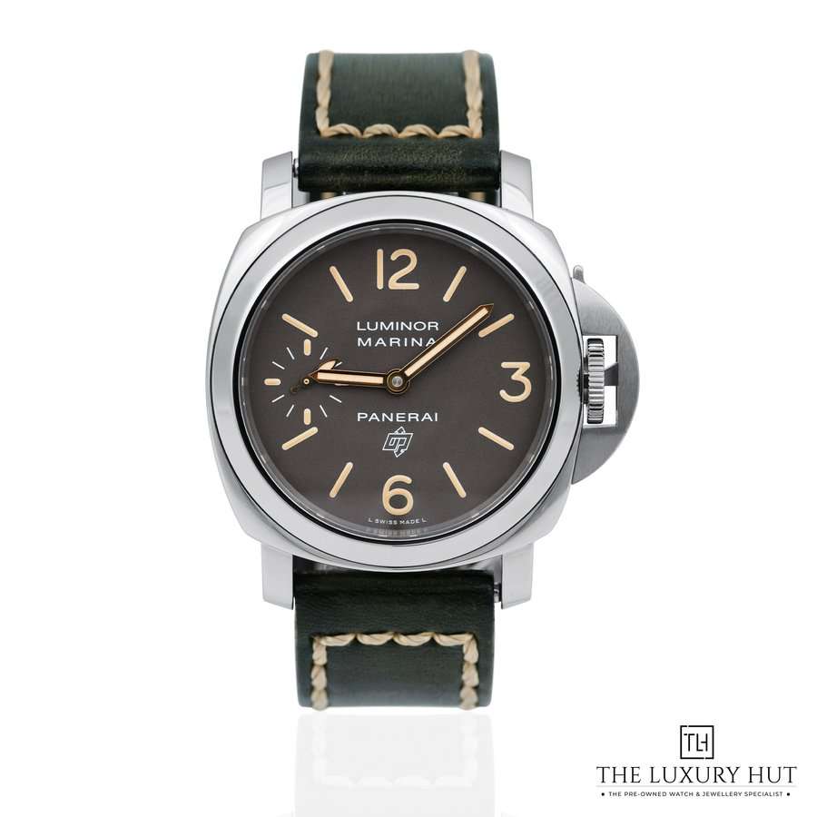 Panerai Luminor Marina Logo Brown Dial Ref PAM00632