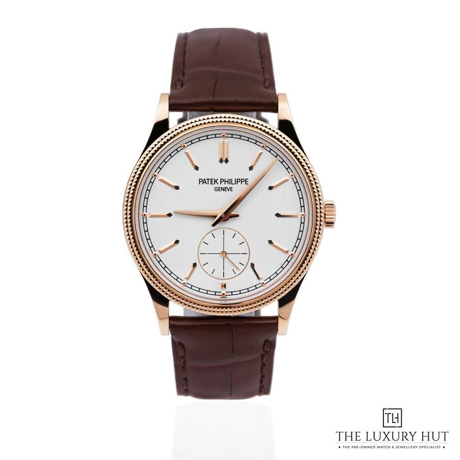 Patek Philippe Calatrava Gold 39mm Silvery Grained Dial