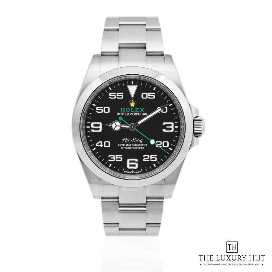 Rolex Air King Steel 40mm Black Dial 52272 a