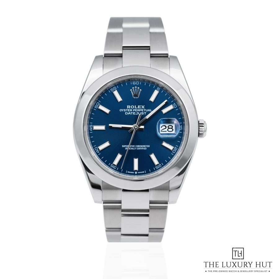 Rolex Datejust 41mm Steel Blue Dial 52200 a