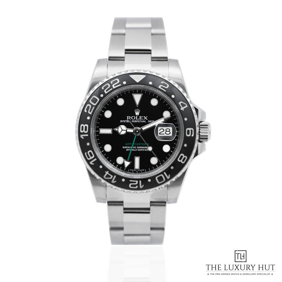 Rolex GMT Master II Steel 40mm Black Dial 116710LN