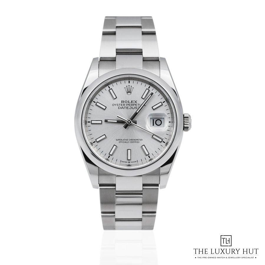 Rolex Datejust Stainless Steel 36 Silver Dial