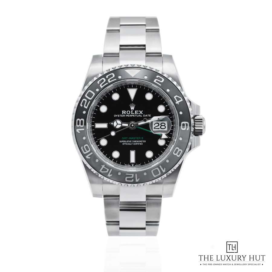 Rolex GMT Master II Bruce Wayne Steel 40mm Black