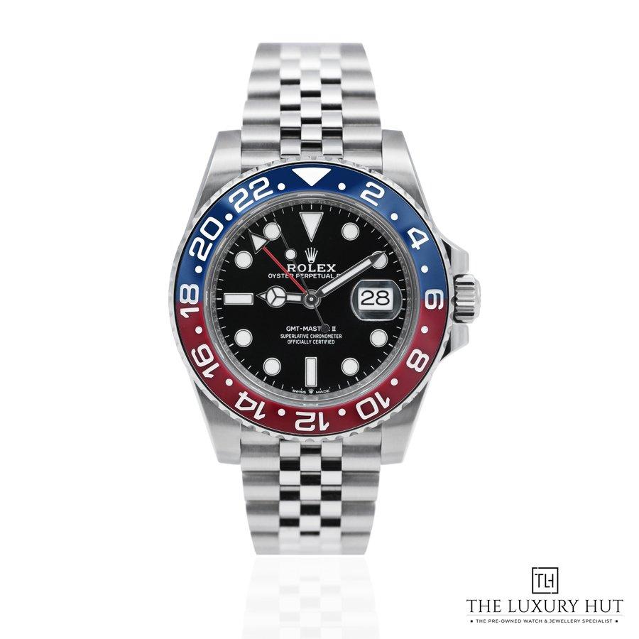 Rolex GMT Master II PEPSI Steel 40mm Black Dial
