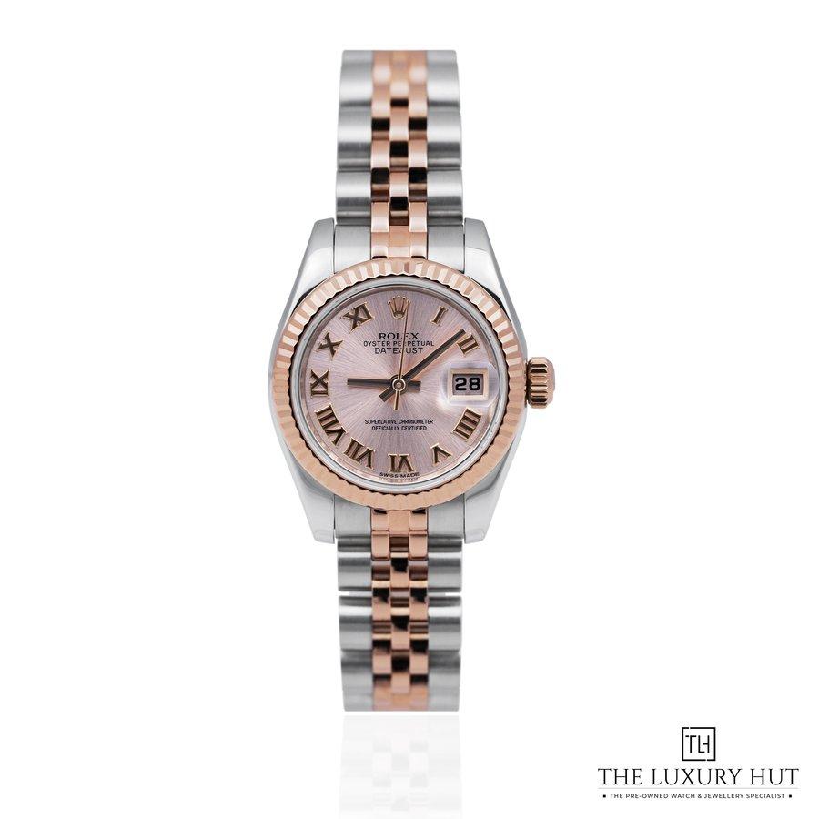 Rolex Lady Datejust 26 Steel Gold Pink Roman