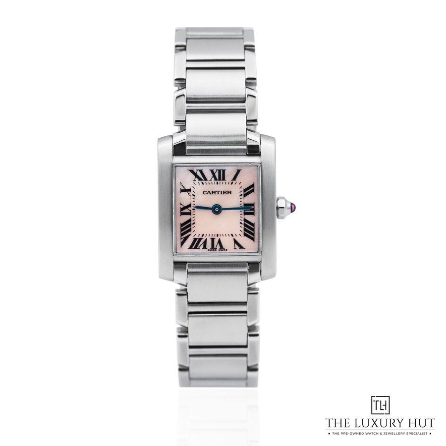 Cartier Tank Francaise Pink Mother Of Pearl Dial