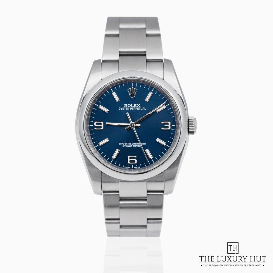 Rolex Oyster Perpetual 36mm Stainless Steel Blue Dial