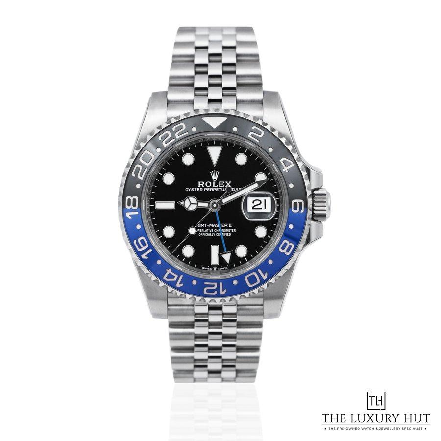 Rolex GMT Master II Batgirl Steel 40 Black Dial