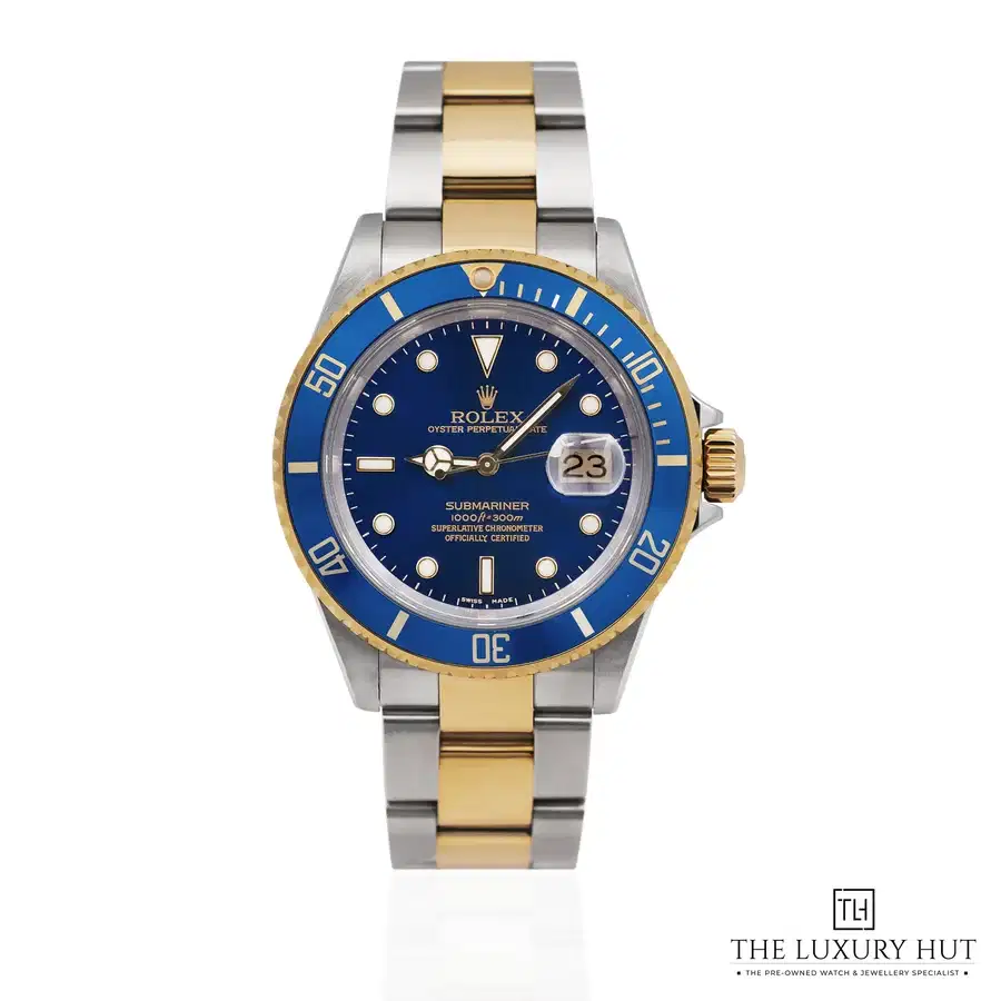Rolex Submariner Date Bluesy Bi Metal Blue 16613