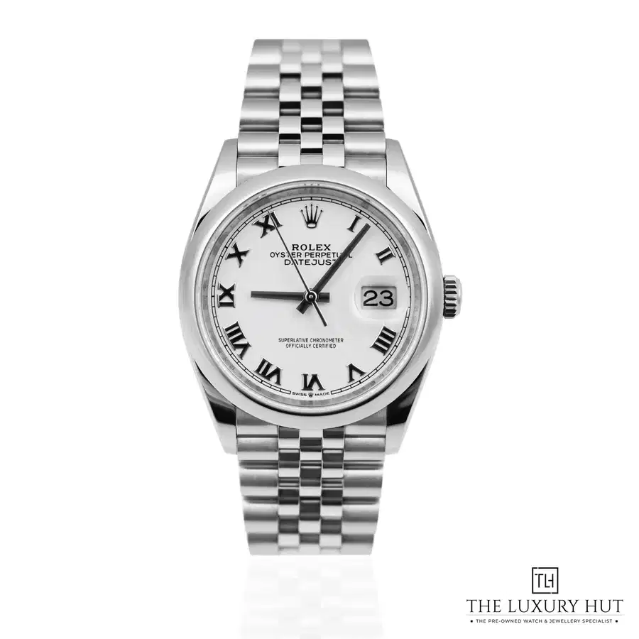 Rolex Datejust 36 Stainless Steel White Dial Ref 126200