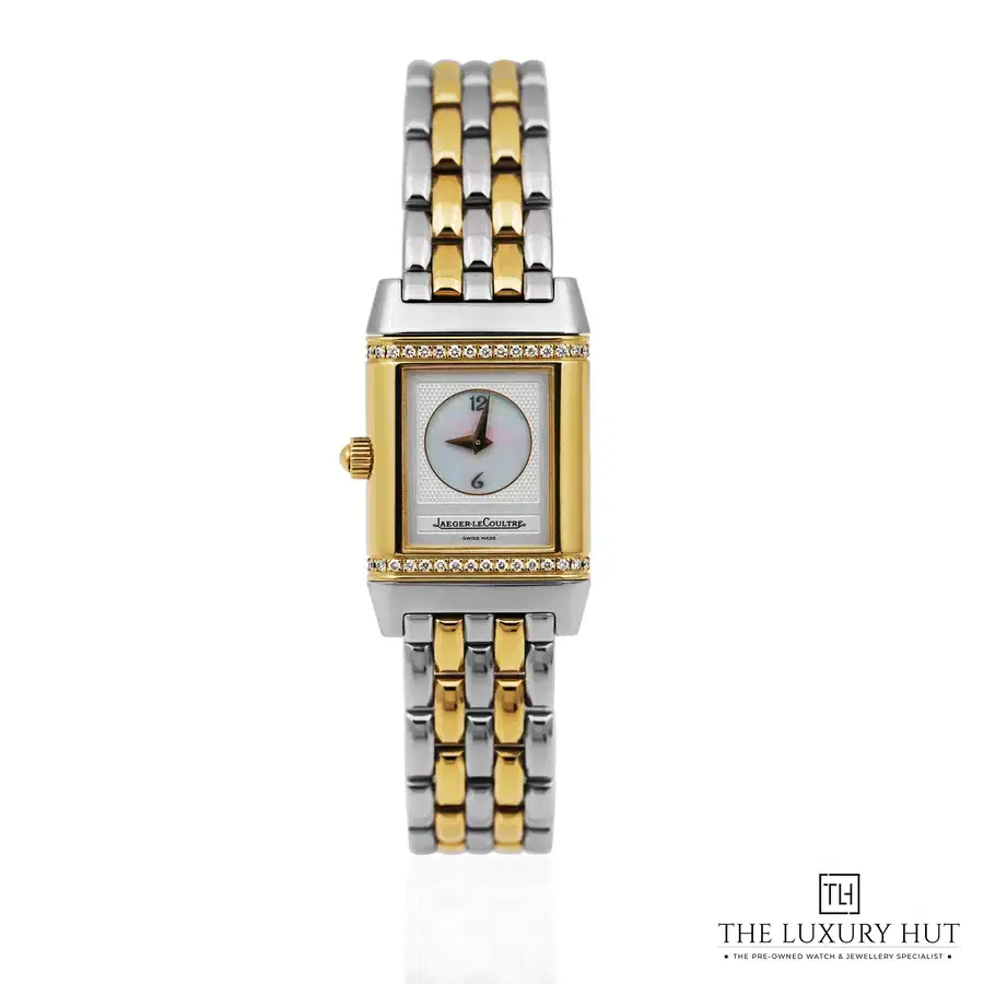 Jaeger LeCoultre Reverso Duetto Steel Yellow Gold Silver MOP