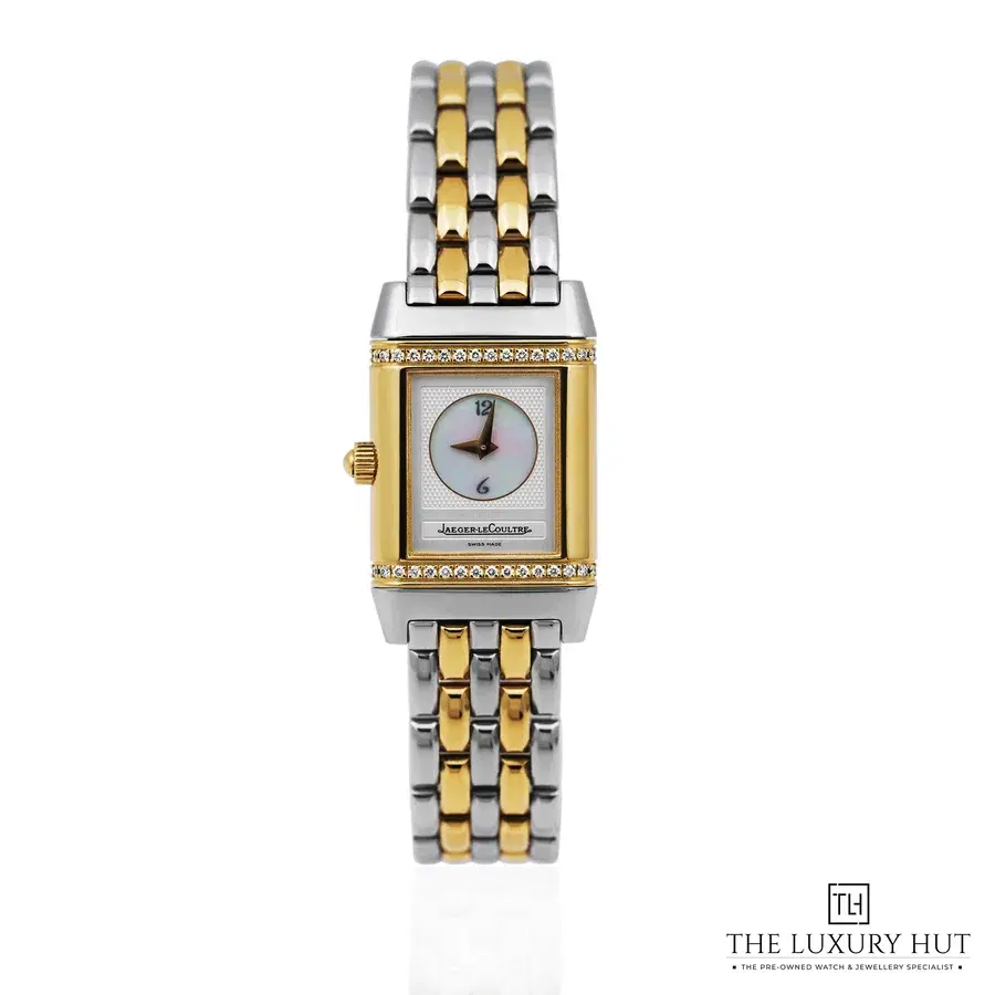 Jaeger LeCoultre Reverso Duetto Steel Yellow Gold Silver MOP