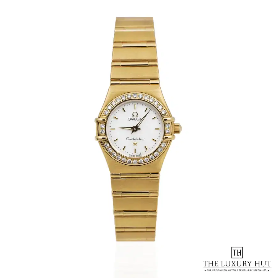 Omega Constellation Mini Gold White Dial 1167 70 00
