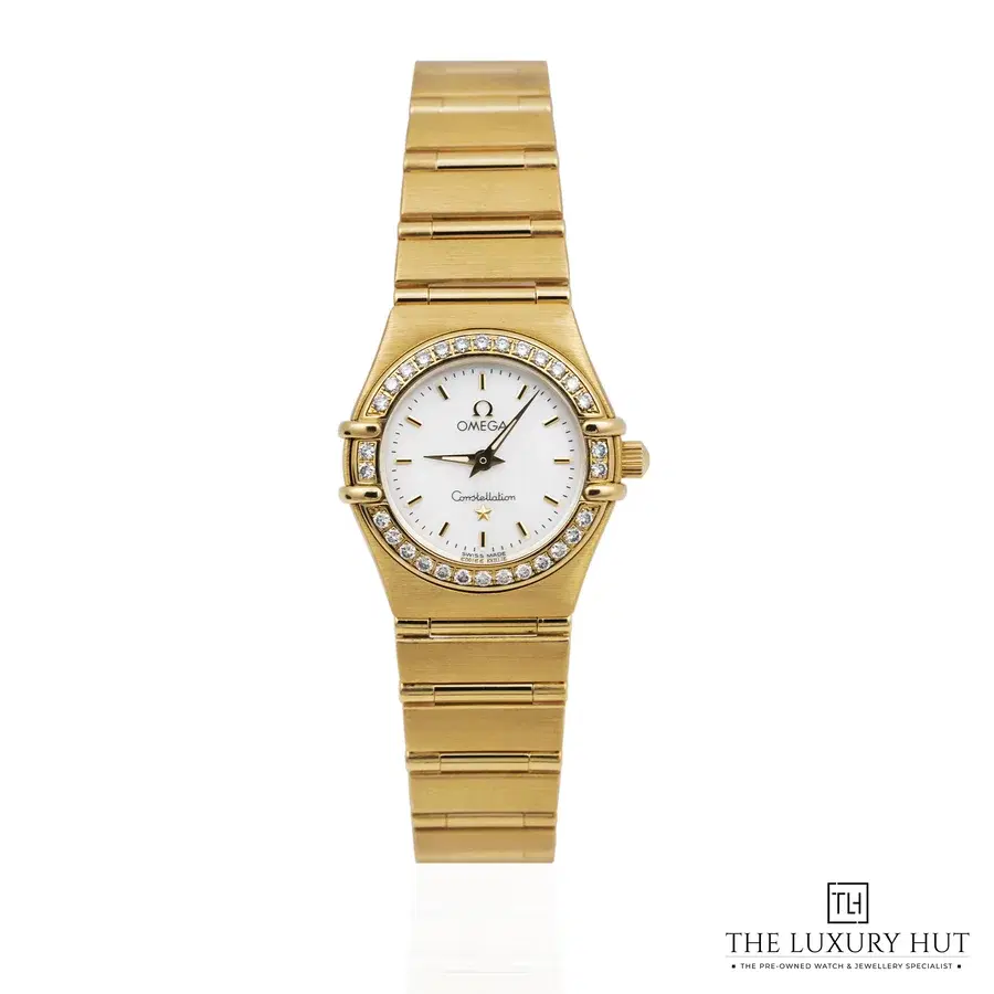 Omega Constellation Mini Gold White Dial 1167 70 00
