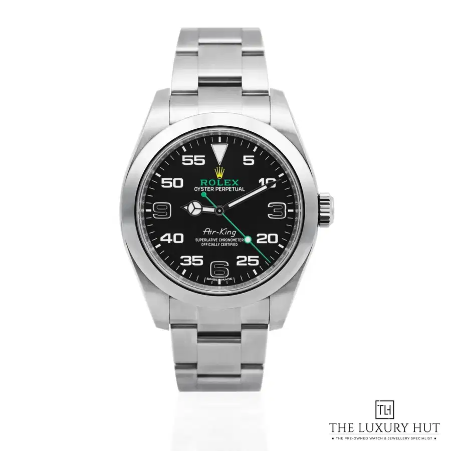 Rolex Air King Steel 40mm Black Arabic Ref 116900