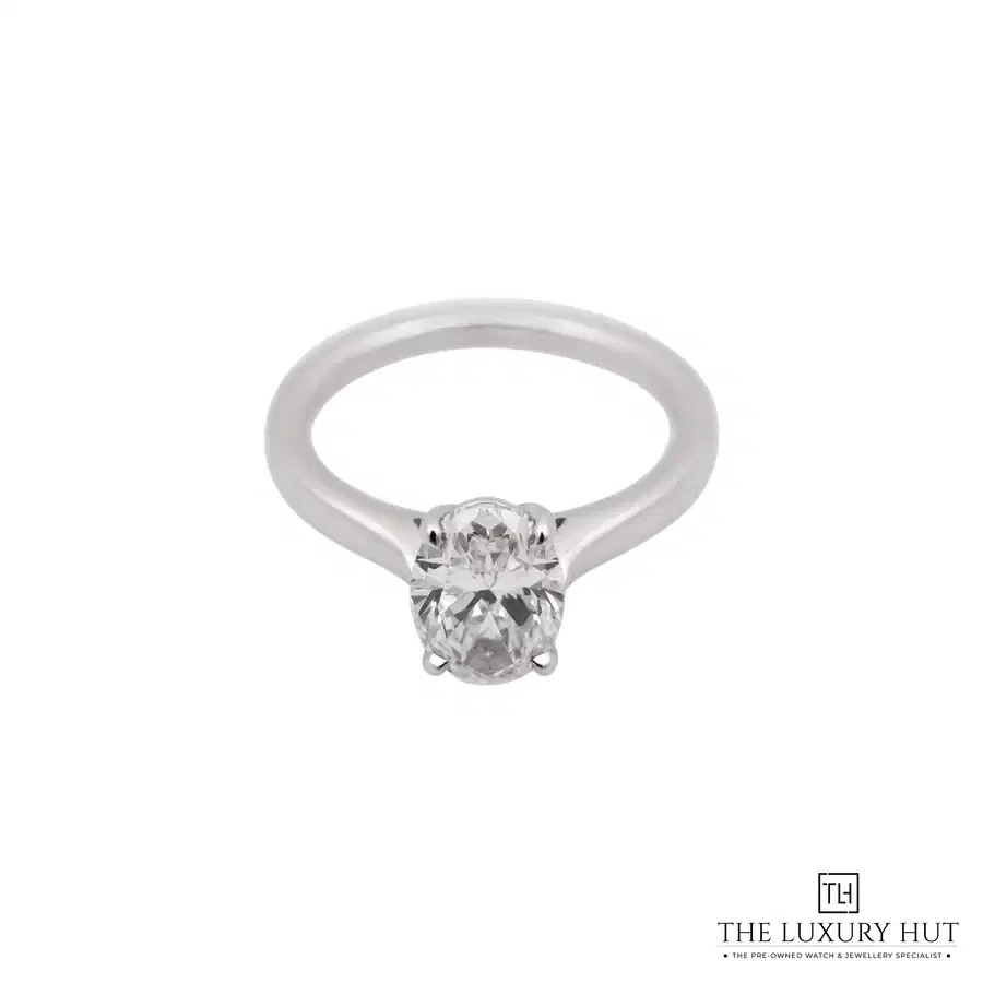 Cartier Platinum 1 33ct Diamond Solitaire Engagement Ring
