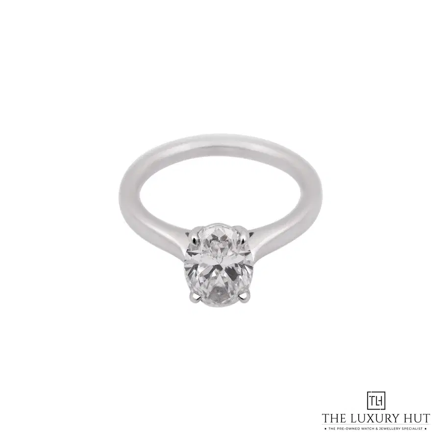 Cartier Platinum 1 33ct Diamond Solitaire Engagement Ring