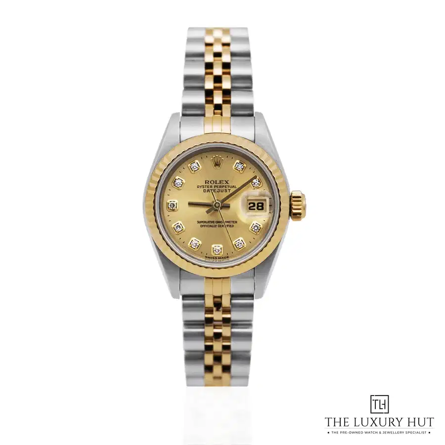 Rolex Lady Datejust 26 Champagne Diamond 69173