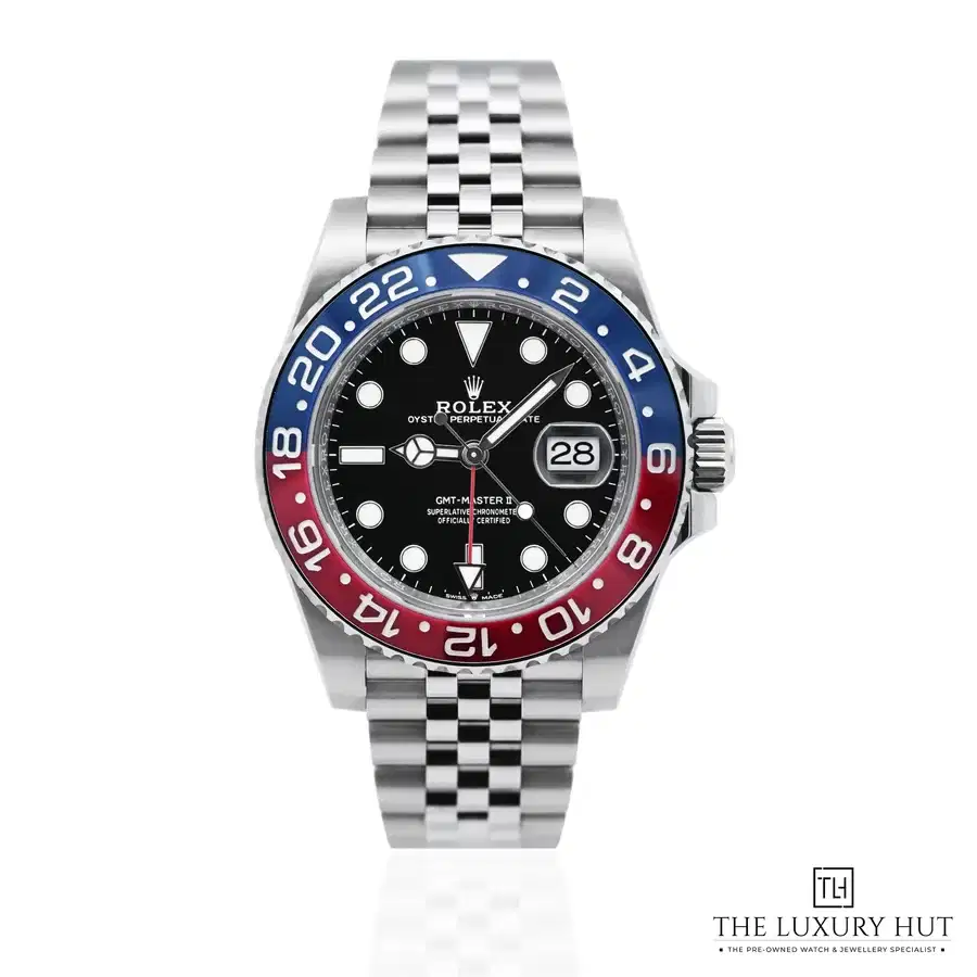 Rolex GMT Master II Pepsi Steel Black 126710BLRO