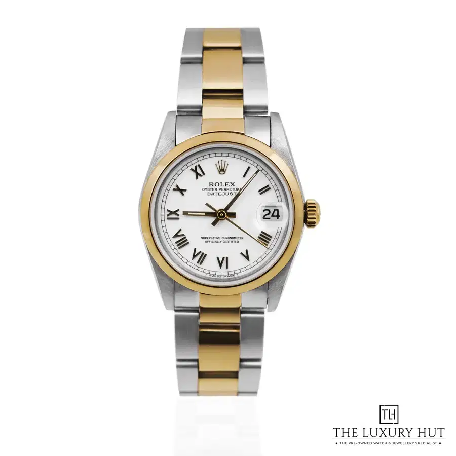 Rolex Datejust 31mm White Roman 68243