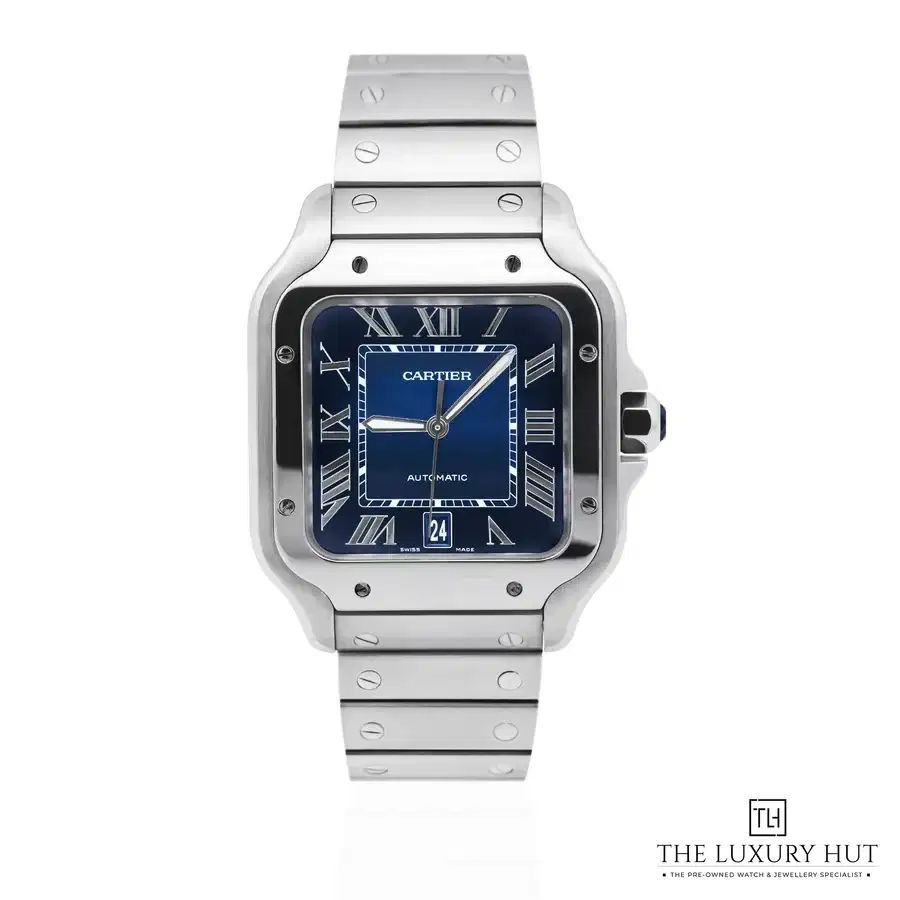 Cartier Santos De Cartier Large Blue WSSA0030