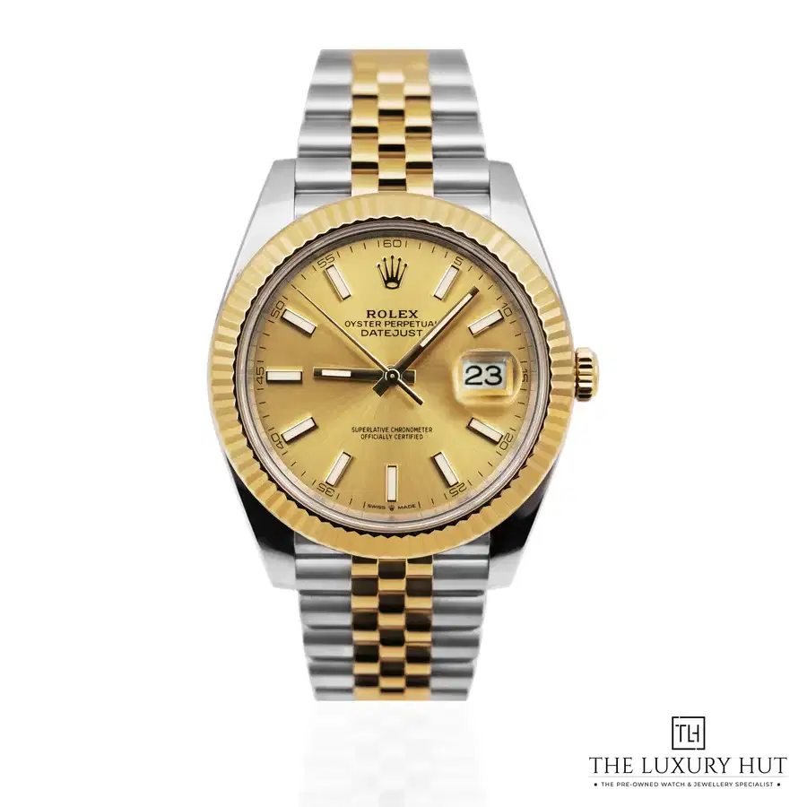 Rolex Datejust 41 Steel Gold Champagne 126333
