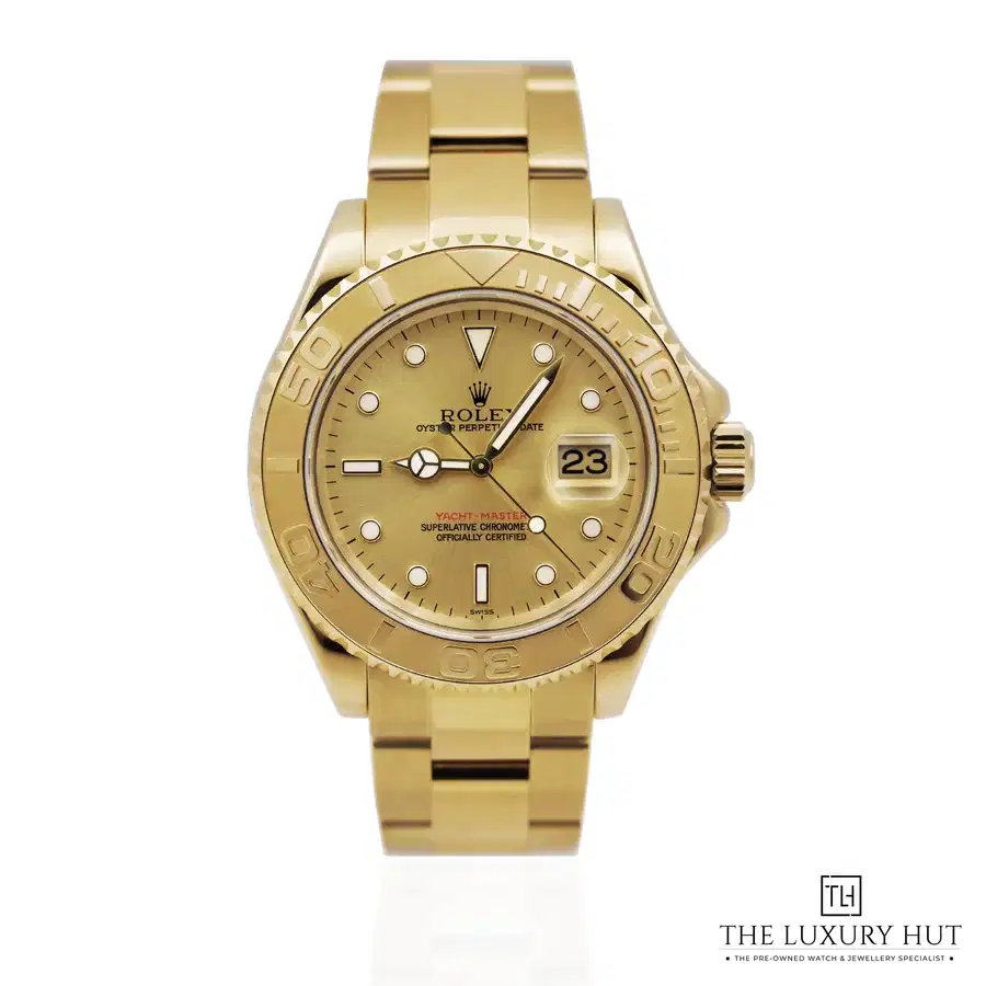 Rolex Yacht Master 40mm Yellow Gold Champagne 16628
