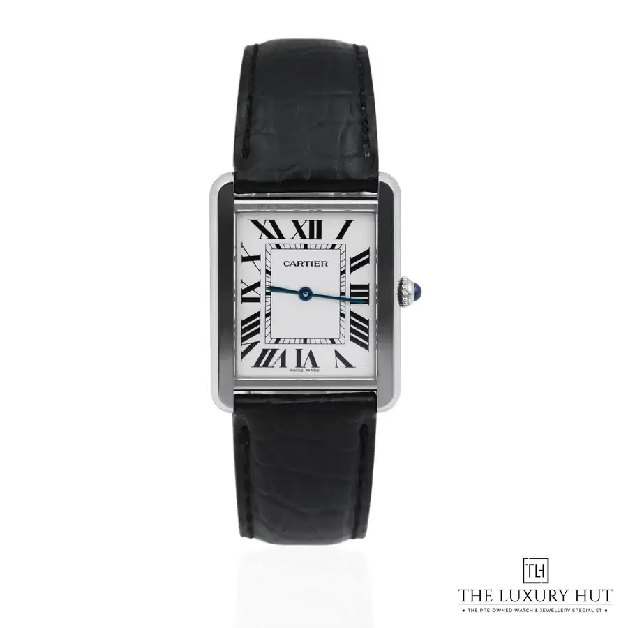 Cartier Tank Solo Steel Silver Roman W1018355