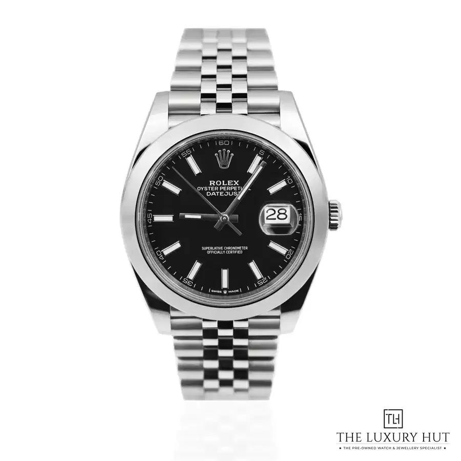Rolex Datejust Steel Black Dial 126300