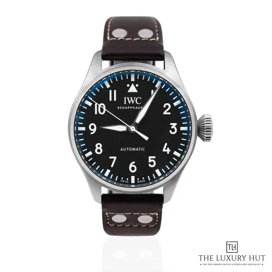 IWC Big Pilot Steel Black Dial IW329301
