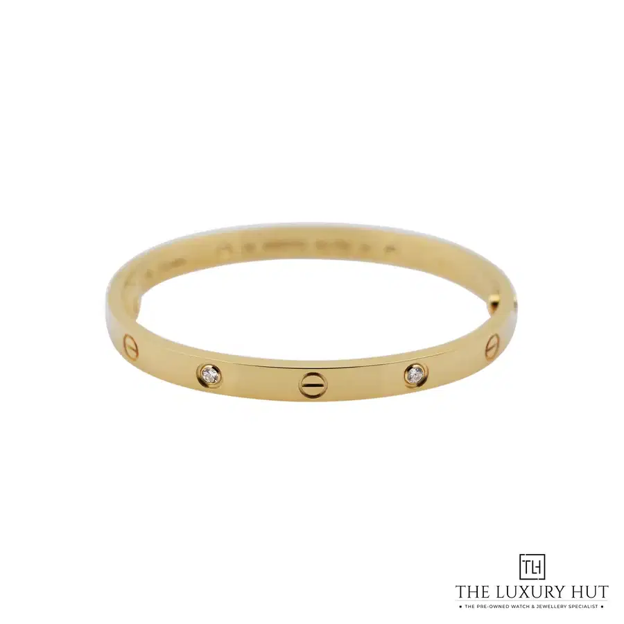 Cartier Yellow Gold Medium Diamonds Bracelet