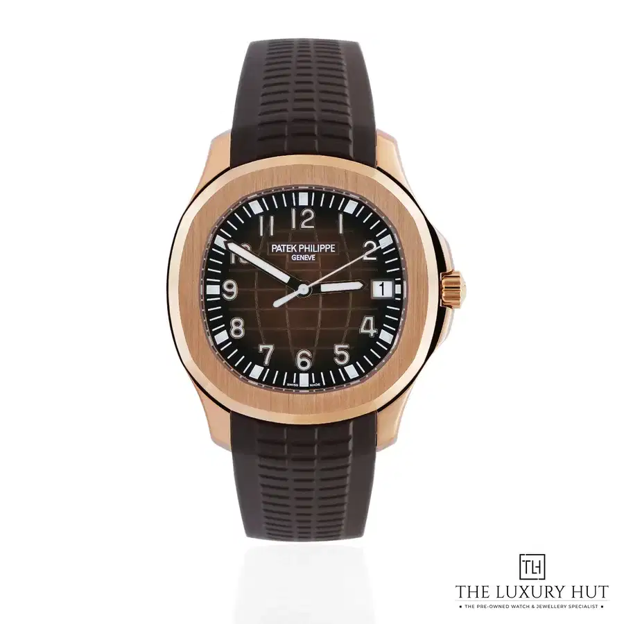 Patek Philippe Aquanaut Rose Gold Brown Arabic 5167R 001