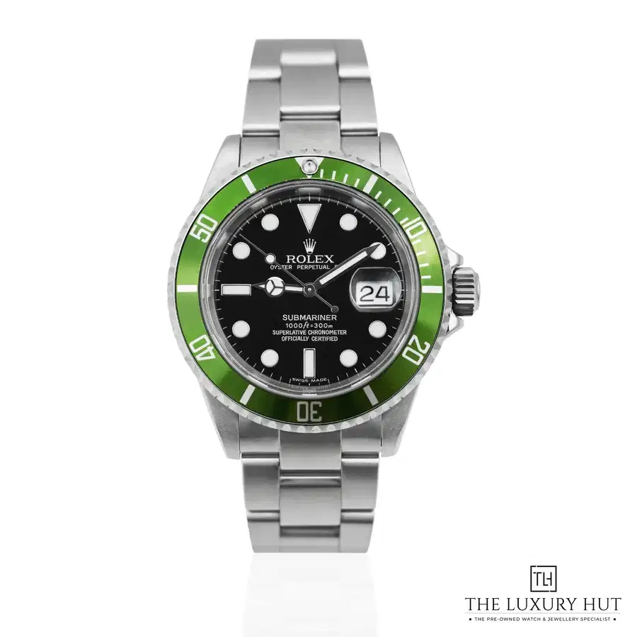 Rolex Submariner Kermit Steel Black 16610LV