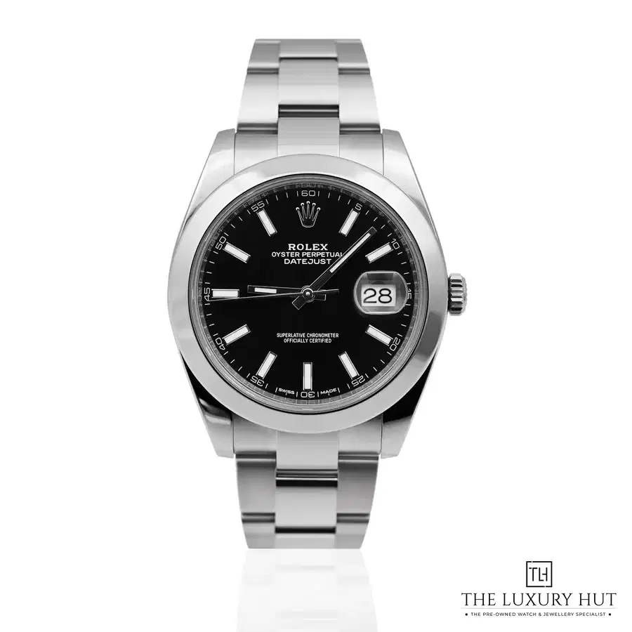Rolex Datejust Steel Black 126300