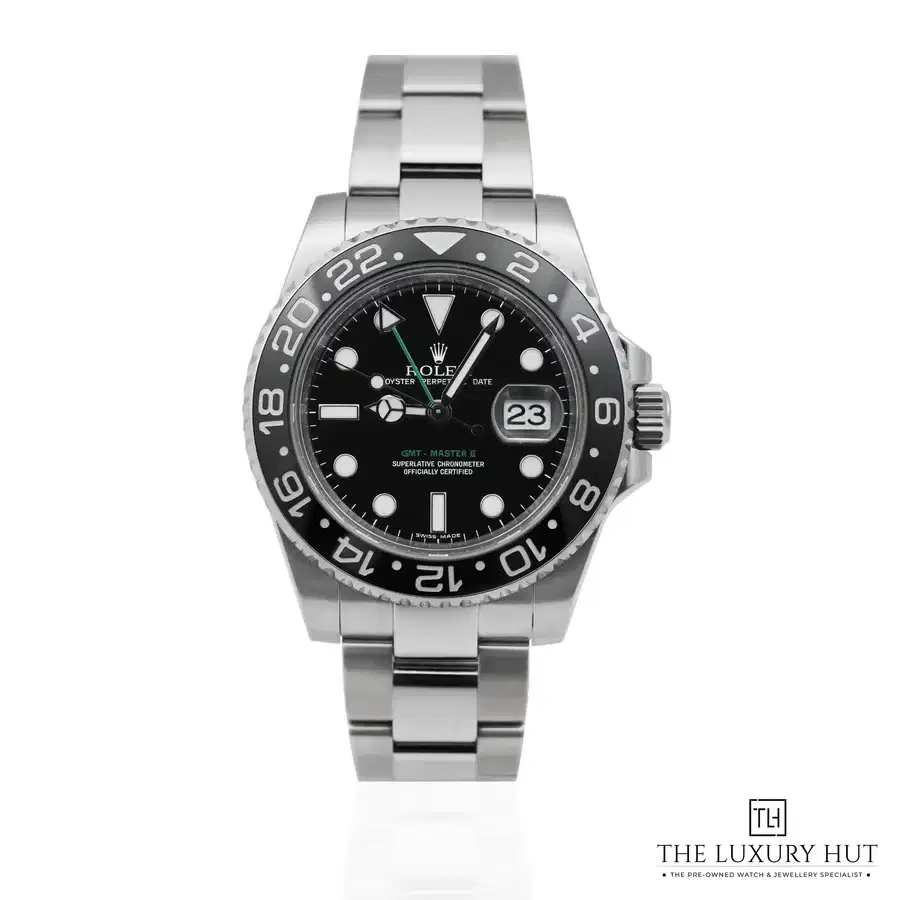 Rolex GMT Master II Steel 40mm Black 116710LN