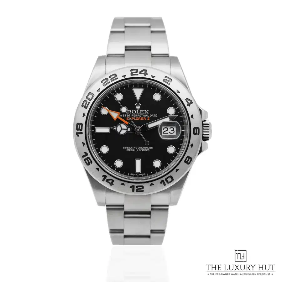 Rolex Explorer II Steel 42mm Black 216570