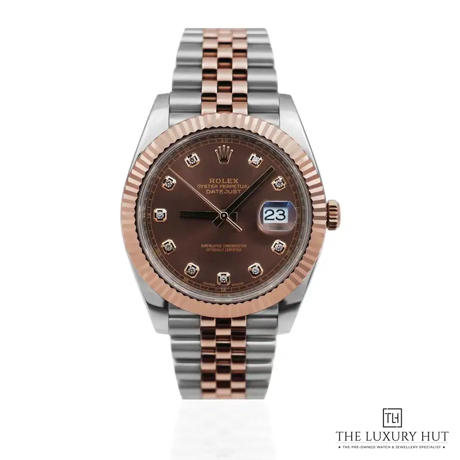 Rolex Datejust 41 Steel Gold Diamond 126331