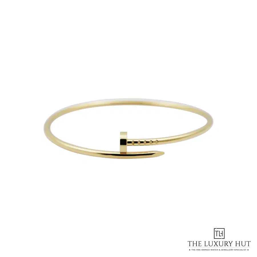 Cartier Yellow Gold Small Juste Un Clou Bangle Size 18