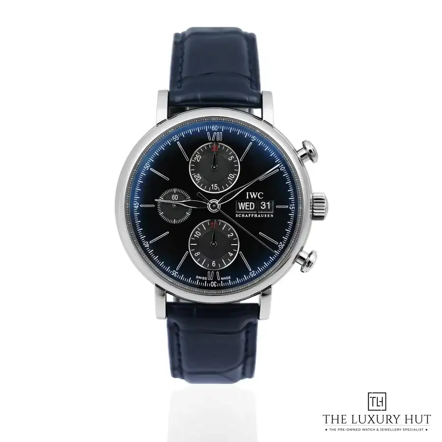 IWC Portofino Steel 42mm Black IW391030