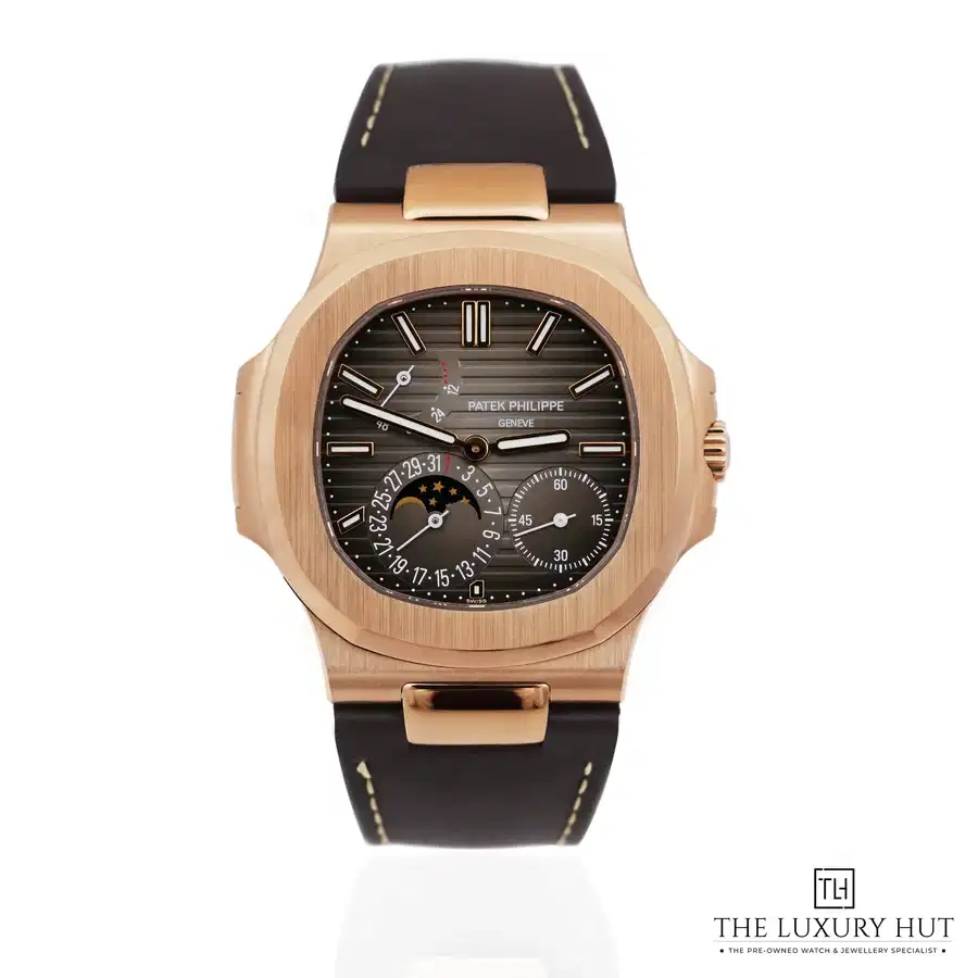 Patek Philippe Nautilus Gold Brown Moon Phase 5712R 001