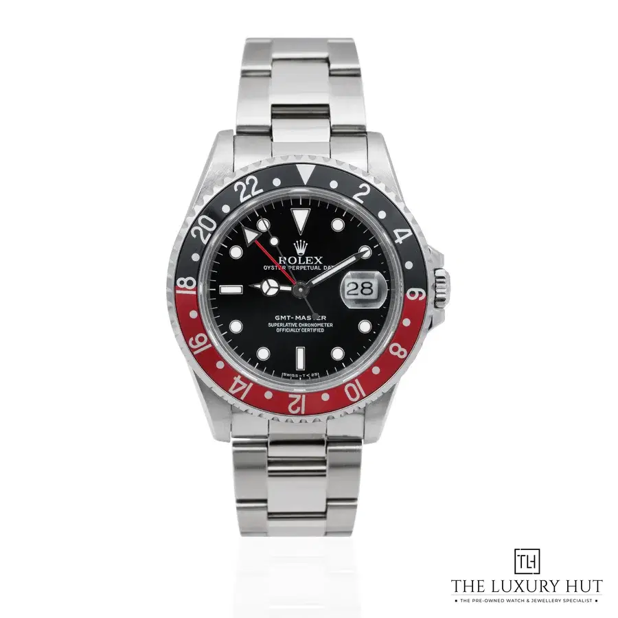Rolex GMT Master Coke Steel 40mm Black Dial Ref 16700