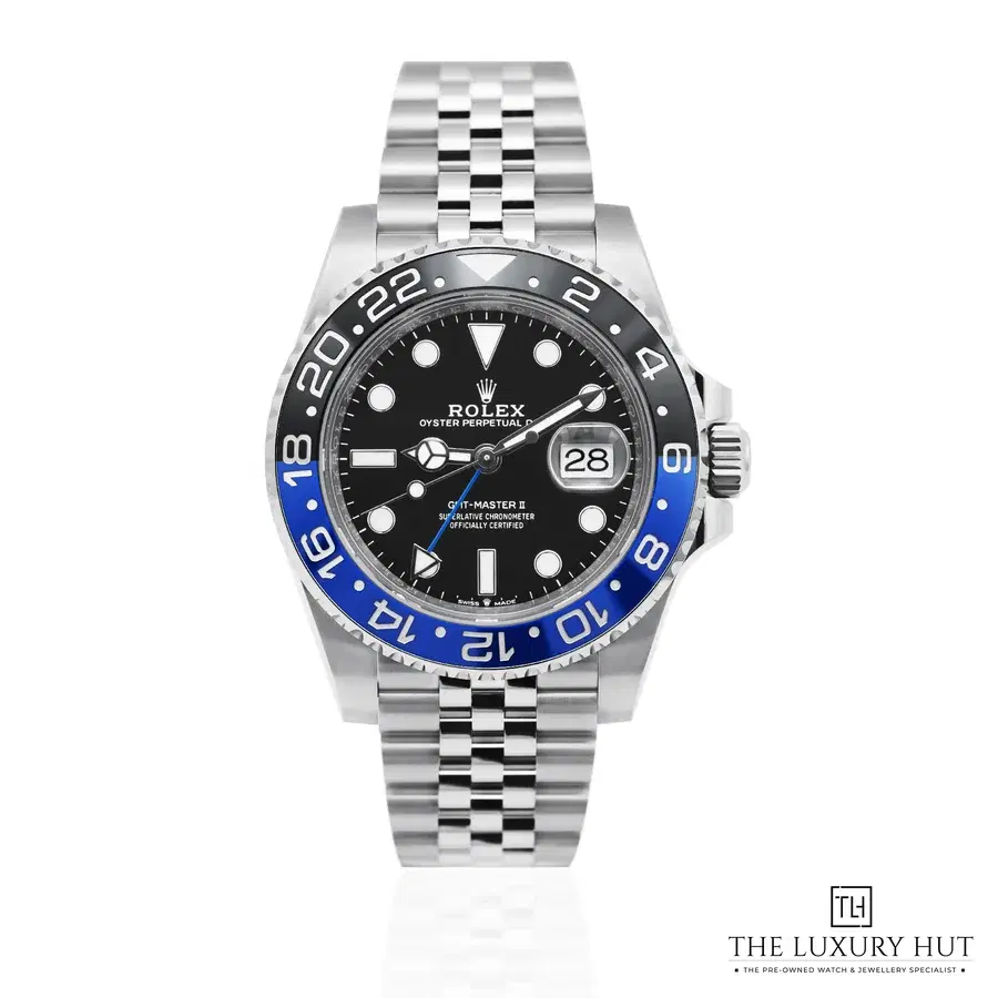 Rolex GMT Master II BATGIRL Steel Black Dial 126710BLNR