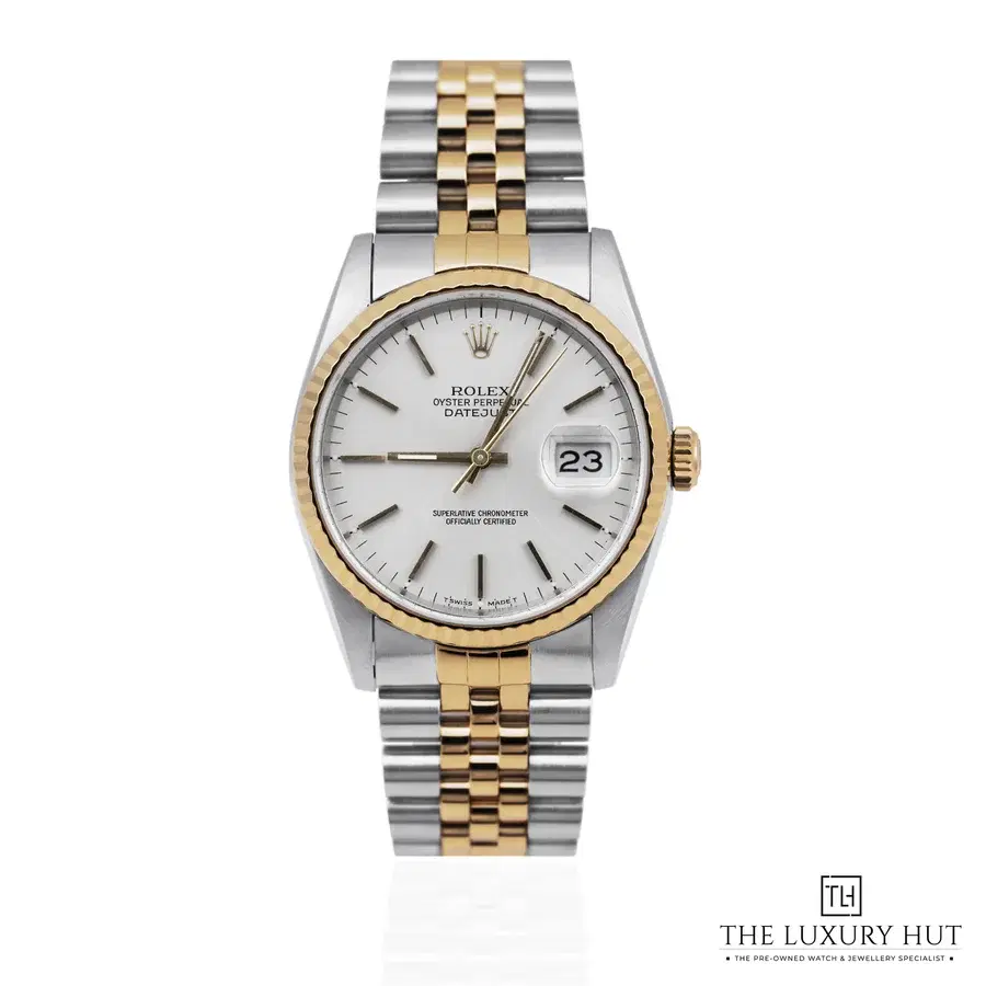 Rolex Datejust 36 Steel Gold Silver 16233