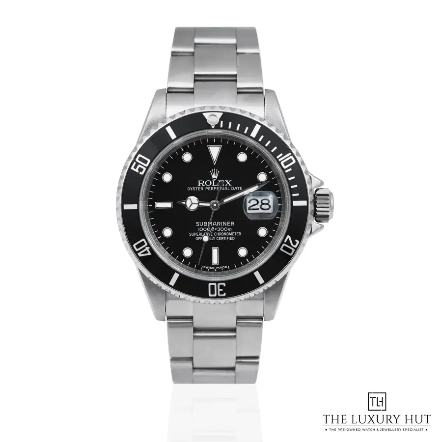 Rolex Submariner Date Steel Engraved Rehaut